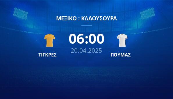 ΤΙΓΚΡΕΣ – ΠΟΥΜΑΣ