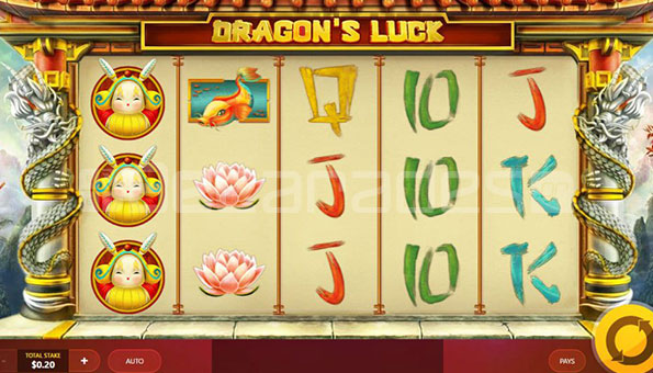 Dragons luck slot live game