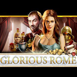 Glorious Rome slot logo
