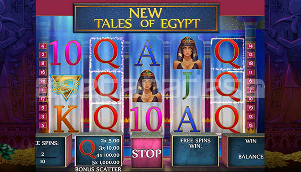 New tales of Egypt slot