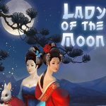Lady of the moon slot logo