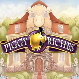 Piggy riches slot logo