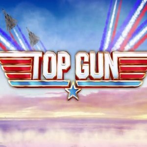 Top Gun slot logo