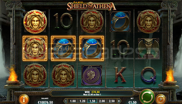 Shield of Athena slot