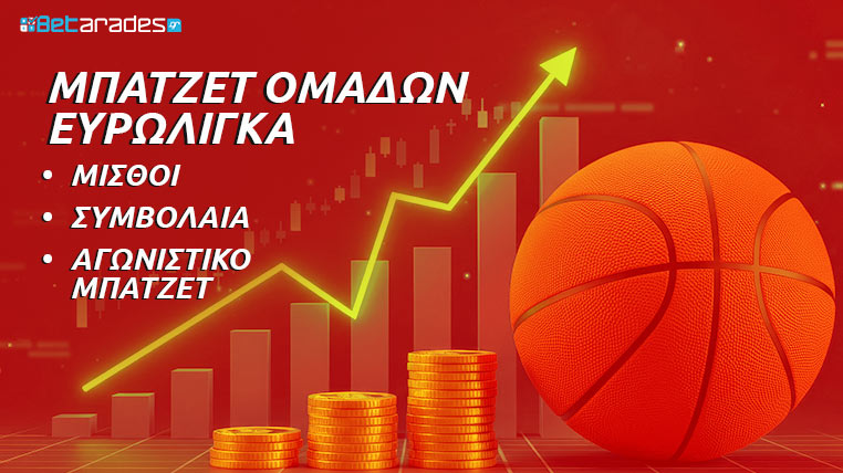 ευρωλιγκα μπατζετ ομαδες συμβόλαια παικτων μισθοί προπονητων συνολικο μπατζετ