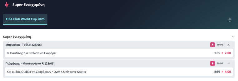 παγκοσμιο κυπελλο συλλογων σουπερ ενισχυμενη αποδοση novibet στοιχημα