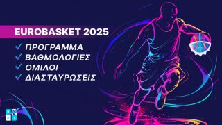 eurobasket 2025 προγραμμα αγωνες καναλι ημερομηνιες ομιλοι βαθμολογια διασταυρωσεις ευρωμπασκετ