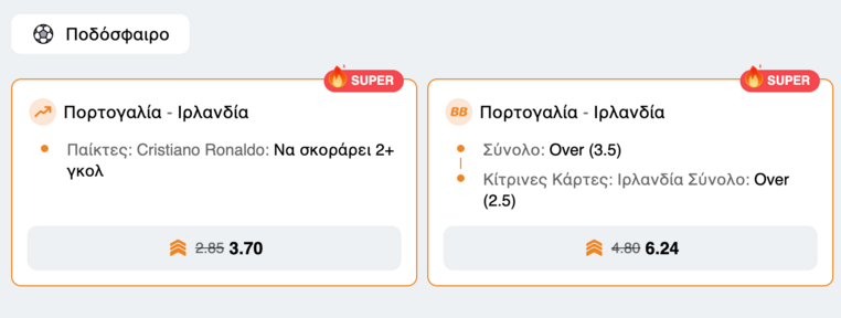 winmasters γουινμαστερς προγνωστικα στοιχημα αποδοσεις προσφορες