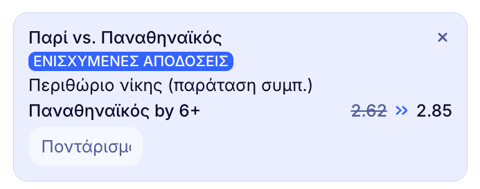 elabet ελαμπετ ελαβετ προγνωστικα στοιχημα αποδοσεις προσφορες
