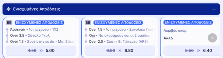 elabet ελαμπετ ελαβετ προγνωστικα στοιχημα αποδοσεις προσφορες