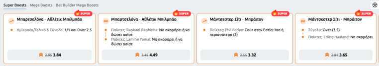 winmasters γουινμαστερς προγνωστικα στοιχημα αποδοσεις προσφορες