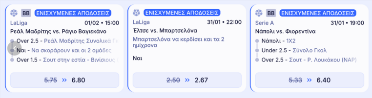 elabet ελαμπετ ελαβετ προγνωστικα στοιχημα αποδοσεις προσφορες