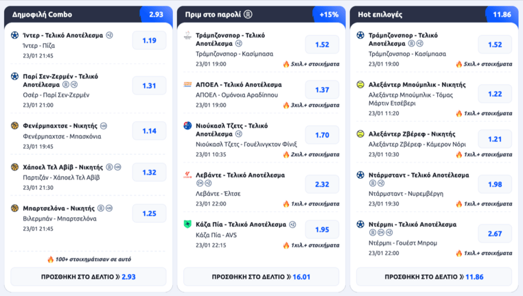 stoiximan στοιχιμαν στοιχημαν προγνωστικα στοιχημα προσφορες