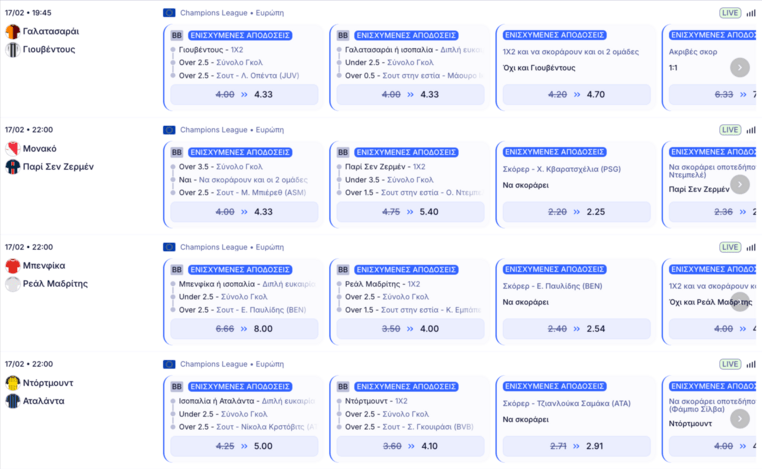 elabet ελαμπετ ελαβετ προγνωστικα στοιχημα αποδοσεις προσφορες