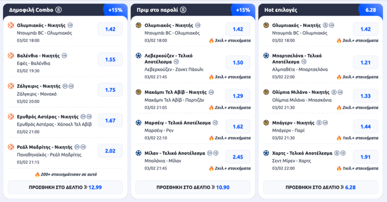 stoiximan στοιχιμαν στοιχημαν προγνωστικα στοιχημα προσφορες