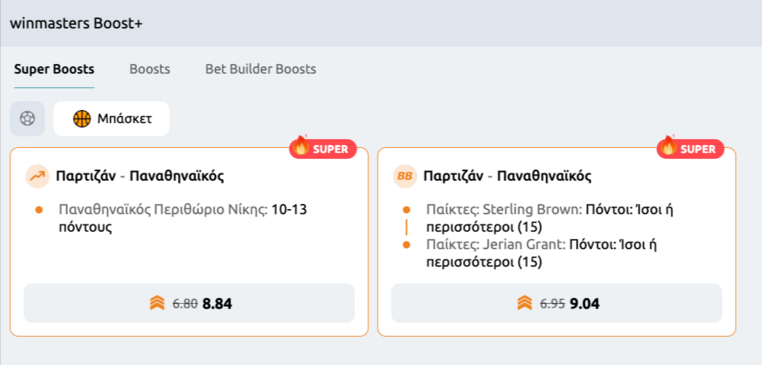 winmasters γουινμαστερς προγνωστικα στοιχημα αποδοσεις προσφορες