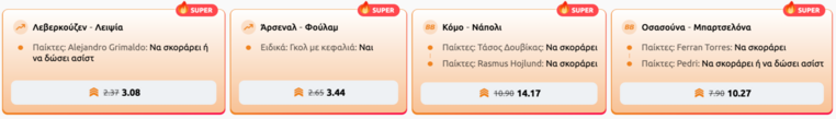 winmasters γουινμαστερς προγνωστικα στοιχημα αποδοσεις προσφορες
