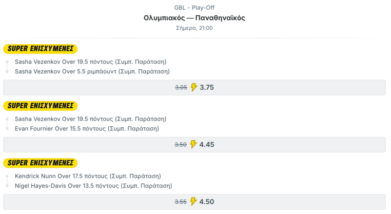 superbet σουπερμπετ σουπερβετ προγνωστικα στοιχημα αποδοσεις προσφορες