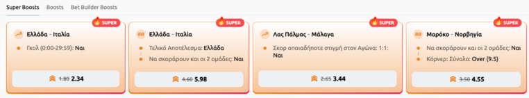winmasters γουινμαστερς προγνωστικα στοιχημα αποδοσεις προσφορες