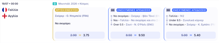 elabet ελαμπετ ελαβετ προγνωστικα στοιχημα αποδοσεις προσφορες