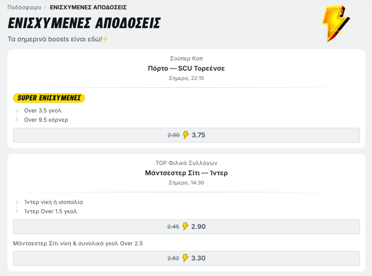 superbet σουπερμπετ σουπερβετ προγνωστικα στοιχημα αποδοσεις προσφορες